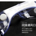 Clear Anti-Fog Impact Resistant Wrap-Around Lenses Protective Eyewear