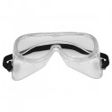 Clear Anti-Fog Impact Resistant Wrap-Around Lenses Protective Eyewear