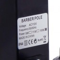 41" M339C Rotating Barber Pole Light LED Light US Plug Red & Blue & White